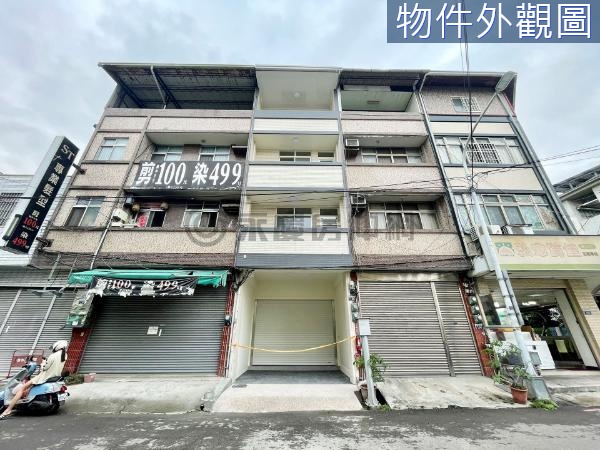 霧峰僑榮國小旁，全新整理雙面臨路美店住