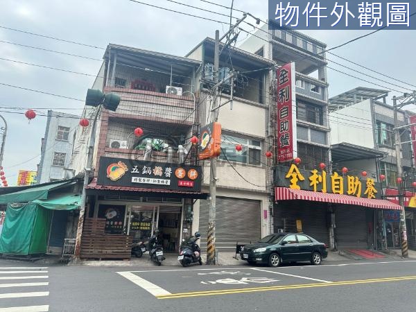 屏東萬丹市區鄰三角窗黃金店面難得釋出