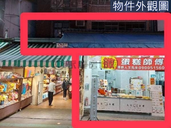 三和夜市超級店霸近台北橋捷運站金店面