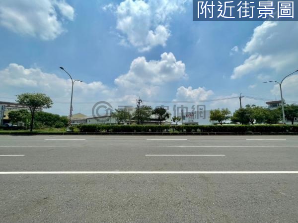 新營台1線大路邊建地