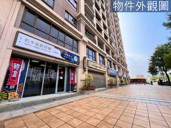 華勛天翔稀有低總價挑高6米金店面+平面車