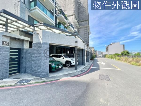 弘富重劃區邊間雙車電梯別墅