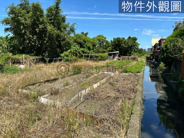 羅東旁都計內雙面路方正建地