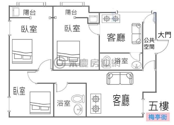 V.梅亭街.科博館.植物園高投報收租精美公寓套房