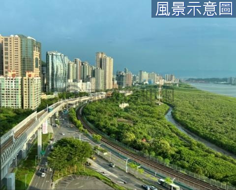 3045-清淞景觀三面採光+雙車位 新北市淡水區淡金路