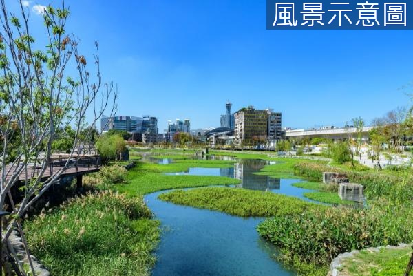 面湖濱公園⭐台中後火車站⭐收租雙套房