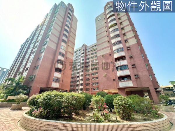【鳳山國中捷運宅】高樓層邊間陽台進出四房已租平車