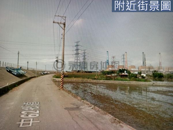 *台中龍井區三港路發電廠旁農建地